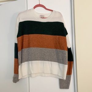 Color block sweater